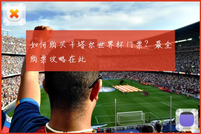 如何购买卡塔尔世界杯门票?最全购票攻略在此